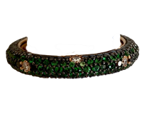 Ring Recarlo Woman in Rose Gold Smeraldo 1.13 Ct ZU675/TNB15 - ZU675/TNB15